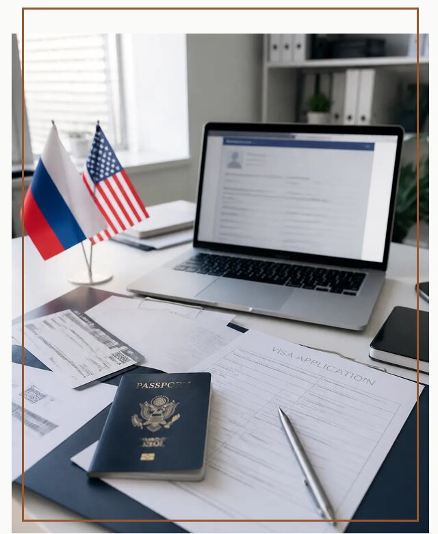 Оформление визы в США для туристов и бизнеса в Новомосковске