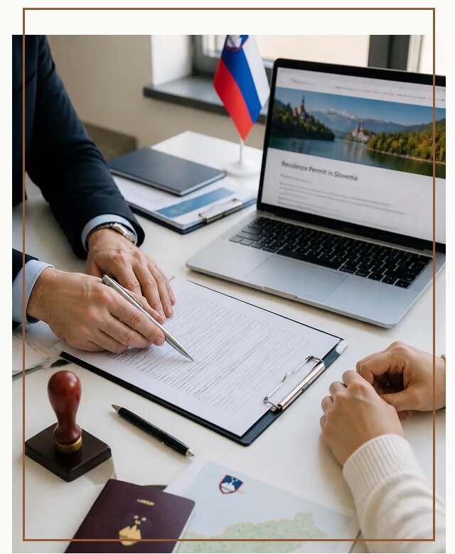 Оформление вида на жительство в Словении под ключ в Новомосковске