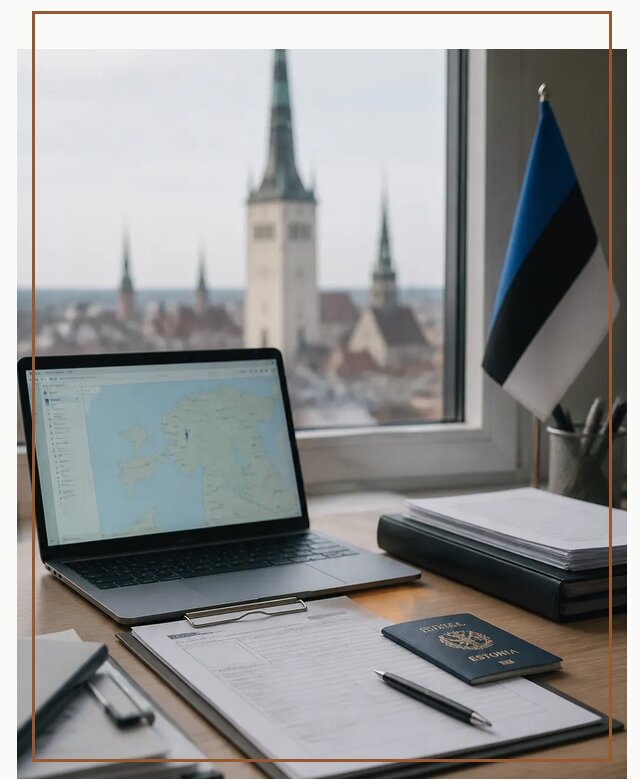 Оформление ВНЖ в Эстонии в Новомосковске по цене от 46463 р. | Гиперактив-Нвм