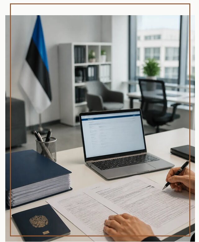 Оформление ВНЖ в Эстонии для переезда и легального проживания в Новомосковске