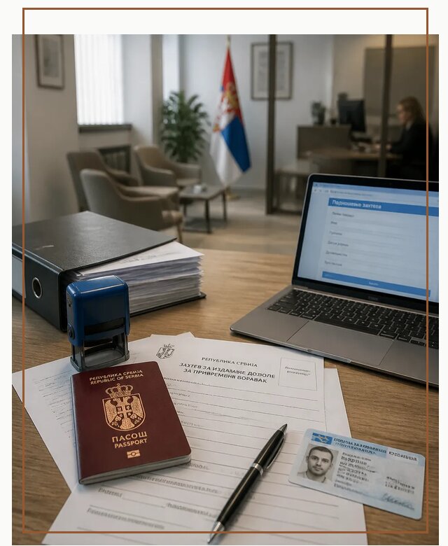 Оформление ПМЖ в Сербии для переезда в Новомосковске под ключ