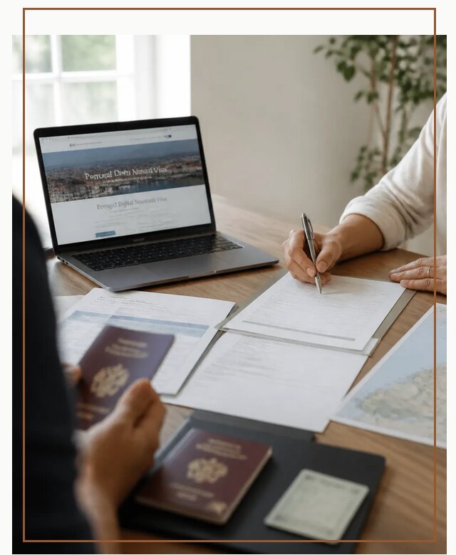 Оформление Digital Nomad и ВНЖ Португалии в Новомосковске
